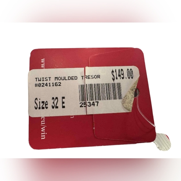 Prima Donna Twist NWT Moulded Tresor Black Size 32E - Picture 5 of 6